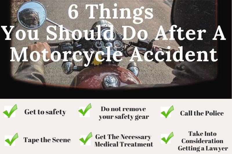 6 Things You Should Do After A Motorcycle Accident