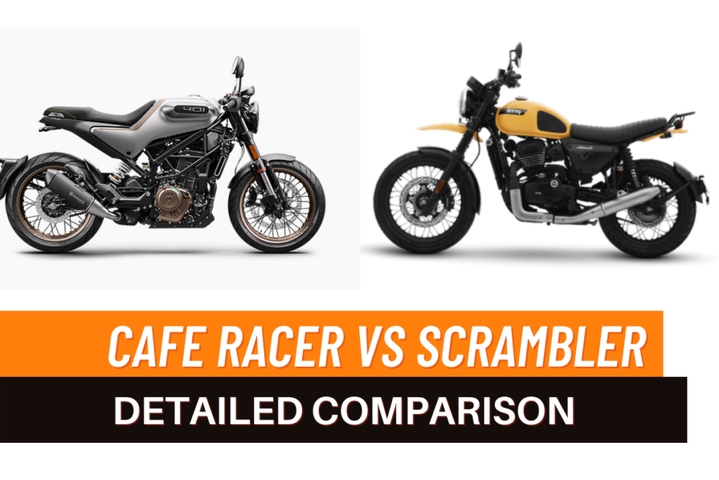 Cafe Racer Vs Scrambler Detaillierter Vergleich Fodsports Blog