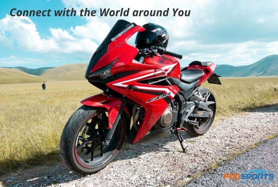 Connect with the World around You when ride a motorcycle