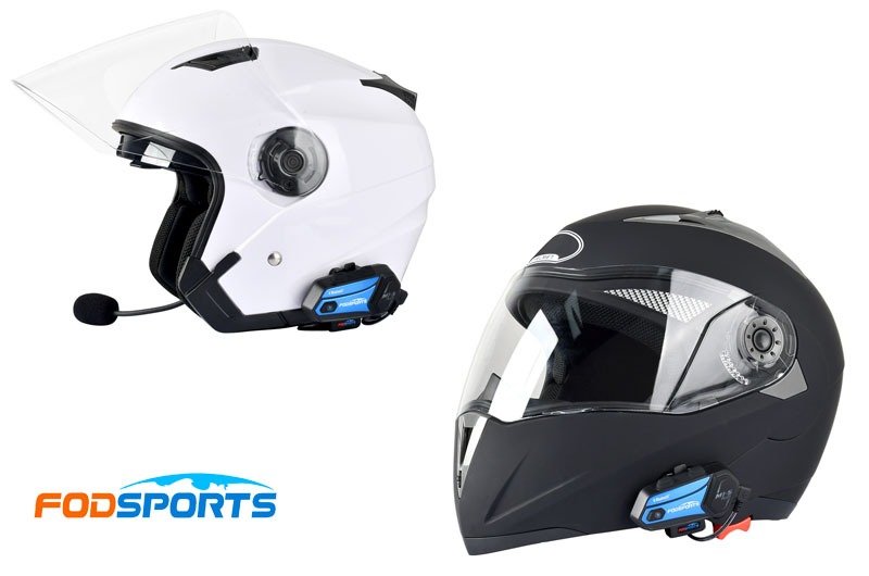 fodsports motorcycle helmet bluetooth intercom