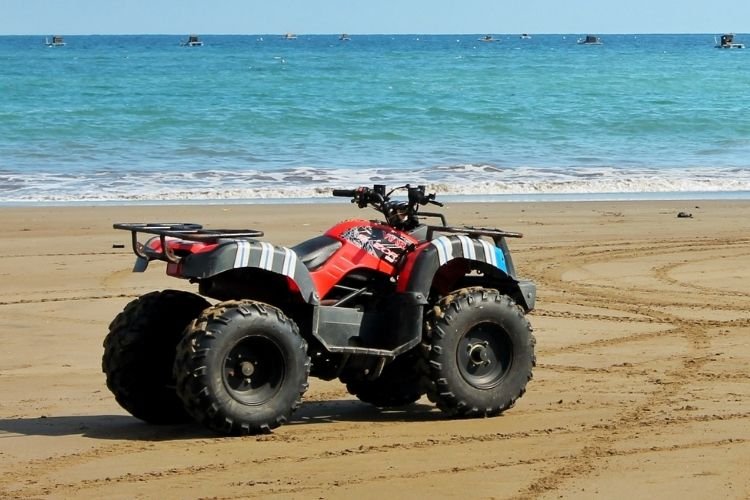 ATV in summer