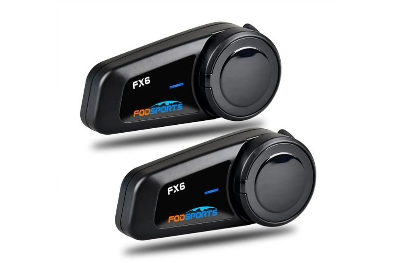 Intercom Moto Bluetooth Casque D'écoute Bluetooth pour Moto, Prise en  Charge De L'interphone en Temps Réel pour Deux Personnes à 30 Mètres,  Charge
