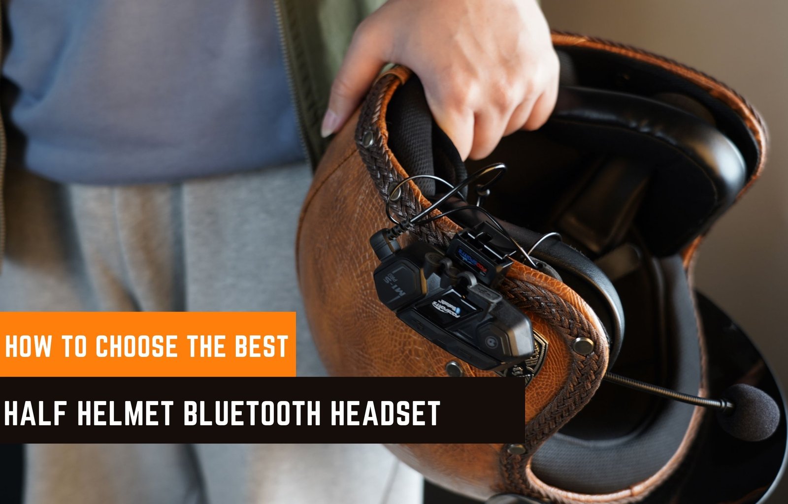 Come scegliere l'auricolare Bluetooth per mezzo casco? 3 punti