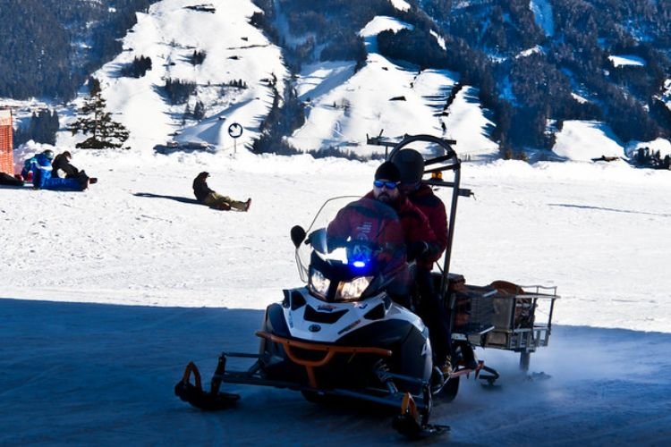 snowmobile with a large capacity