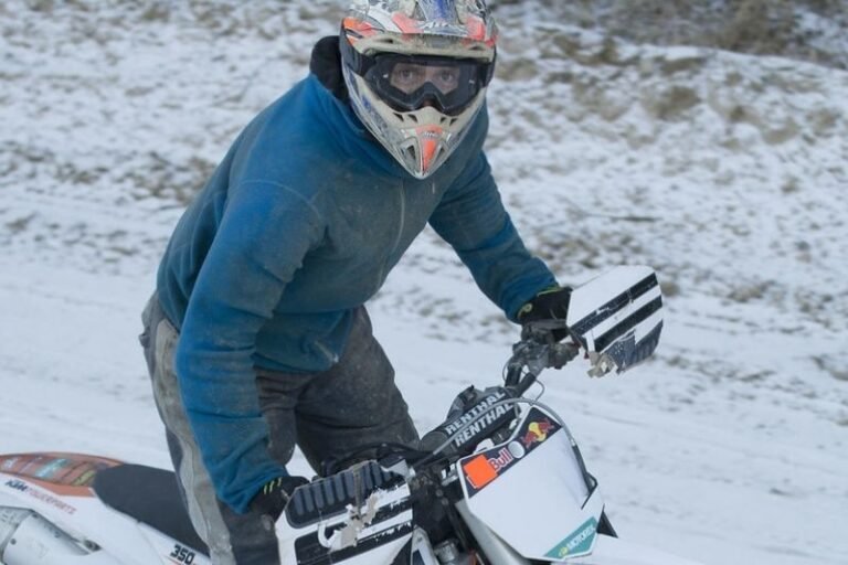 How To Ride A Dirt Bike In The Snow