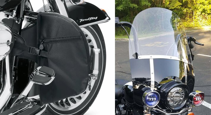 add wind protection device to minimize cold airflow