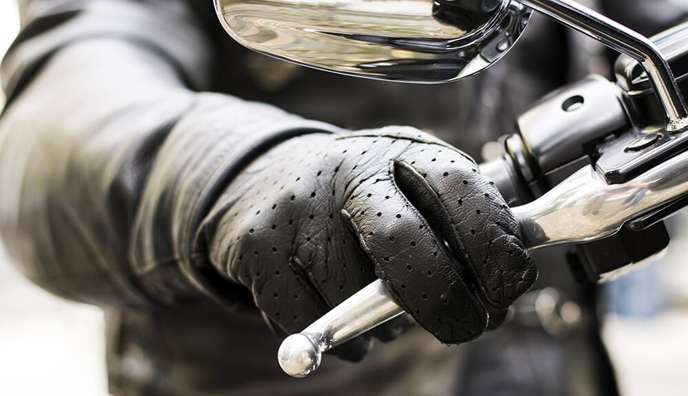 apply the motorcycle brakes to improve your motorcycle visibility