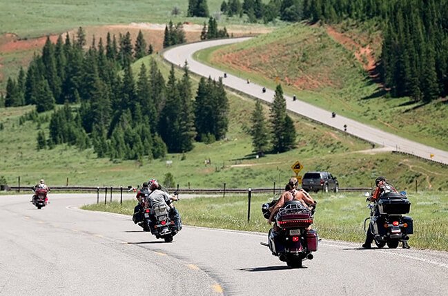 Beartooth Highway motorcycle ride