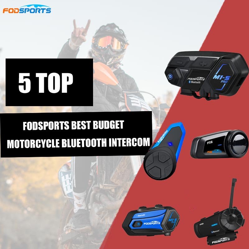 onderdak vlotter Reis 5 Beste budget motorfiets Bluetooth-helmintercom op Fodsports 2023 |  Fodsports-blog