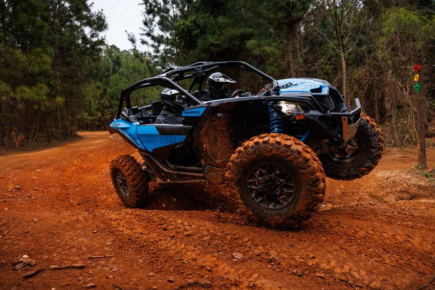 Can-Am Maverick X3 on the trail