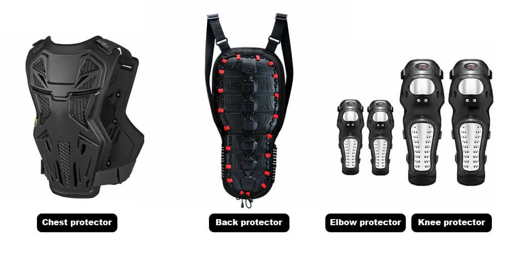 cold-weather motorcycle riding protectors