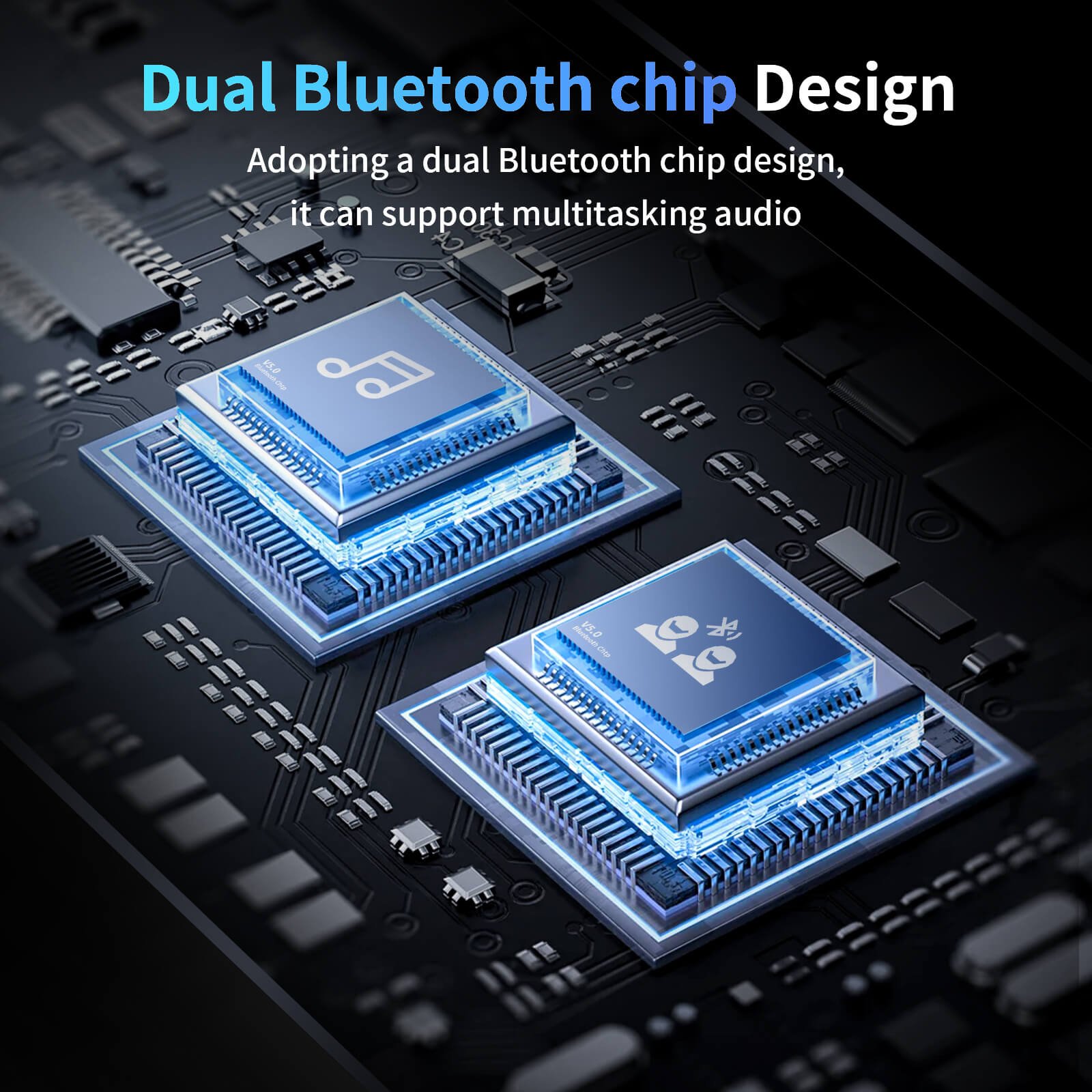 FX7 dual Bluetooth chip design