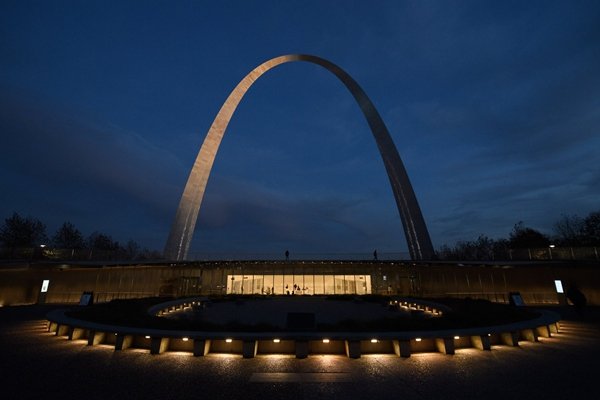 Gateway Arch National Park in Missouri - Route 66 scenery