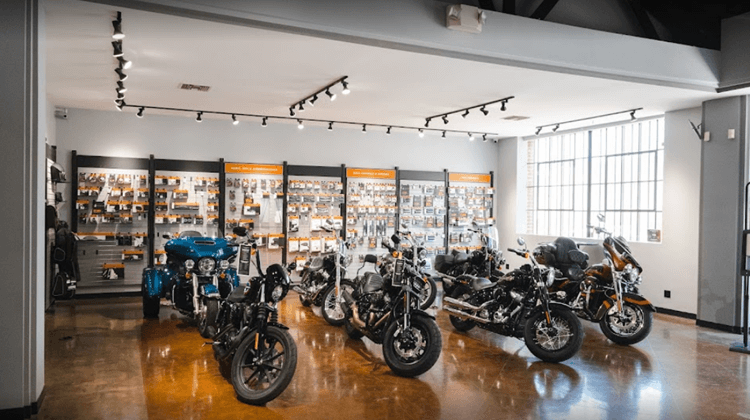 Harley-Davidson motorcycle dealer in California near Burbank