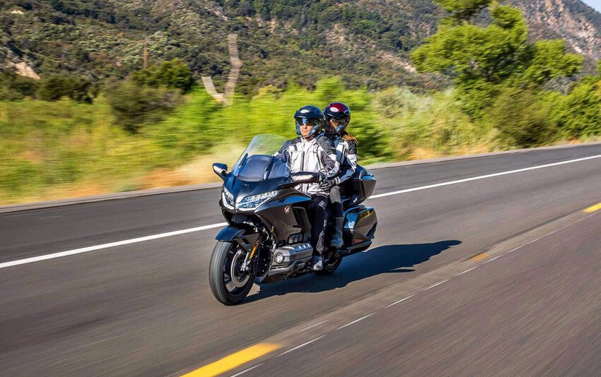 Honda Gold Wing - top choice touring motorcycle for couples who love touring