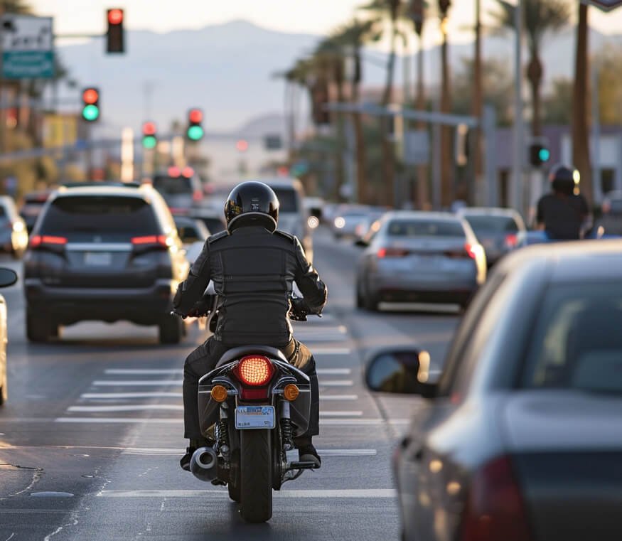 lane splitting in california