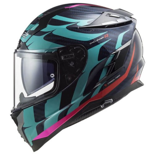 LS2 Challenger GT Carbon Flames - Best Budget Carbon Motorcycle Helmet