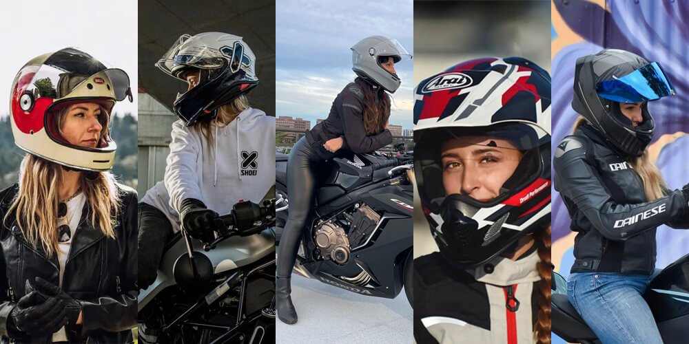 motorcycle helmet - best motorcycle gear for women