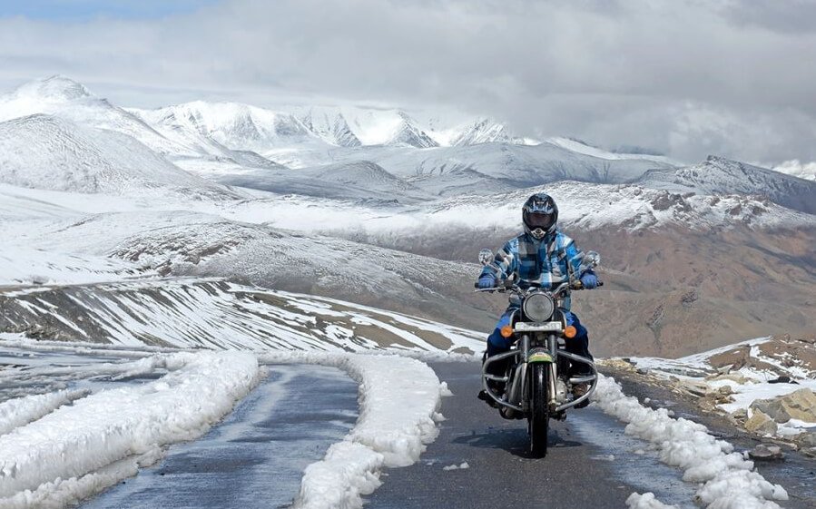 motorcycle winter ride tips - ride smartly