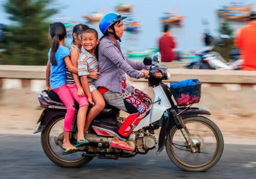 ride a motorcycle without safety gear