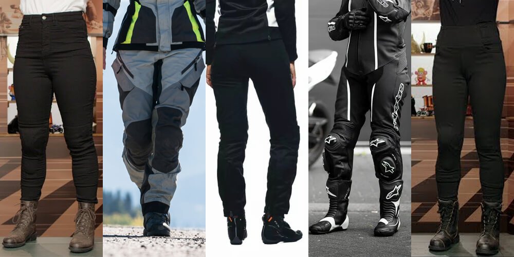 women motorcycle pants