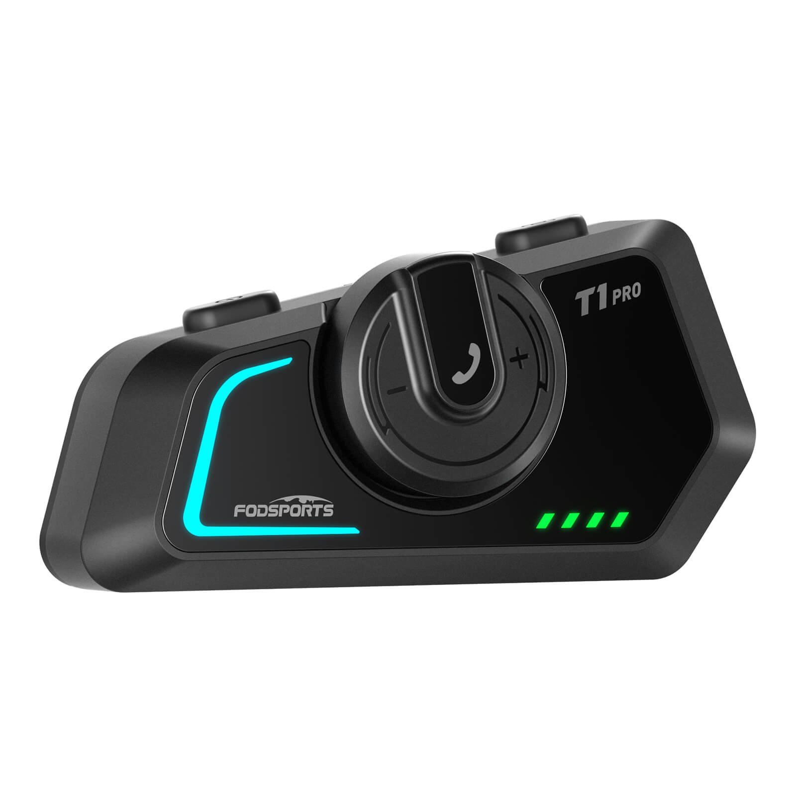 4 to 6 riders long range bluetooth helmet communicator Fodsports T1 Pro