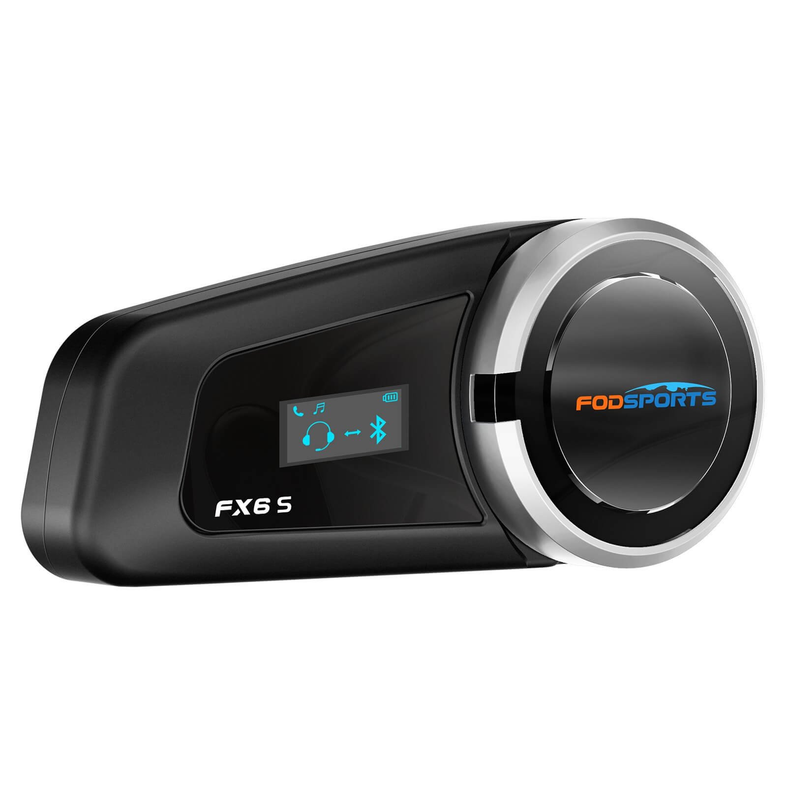 6 Riders Wholesale Intercom for Helmet Communication Fodsports FX6 S