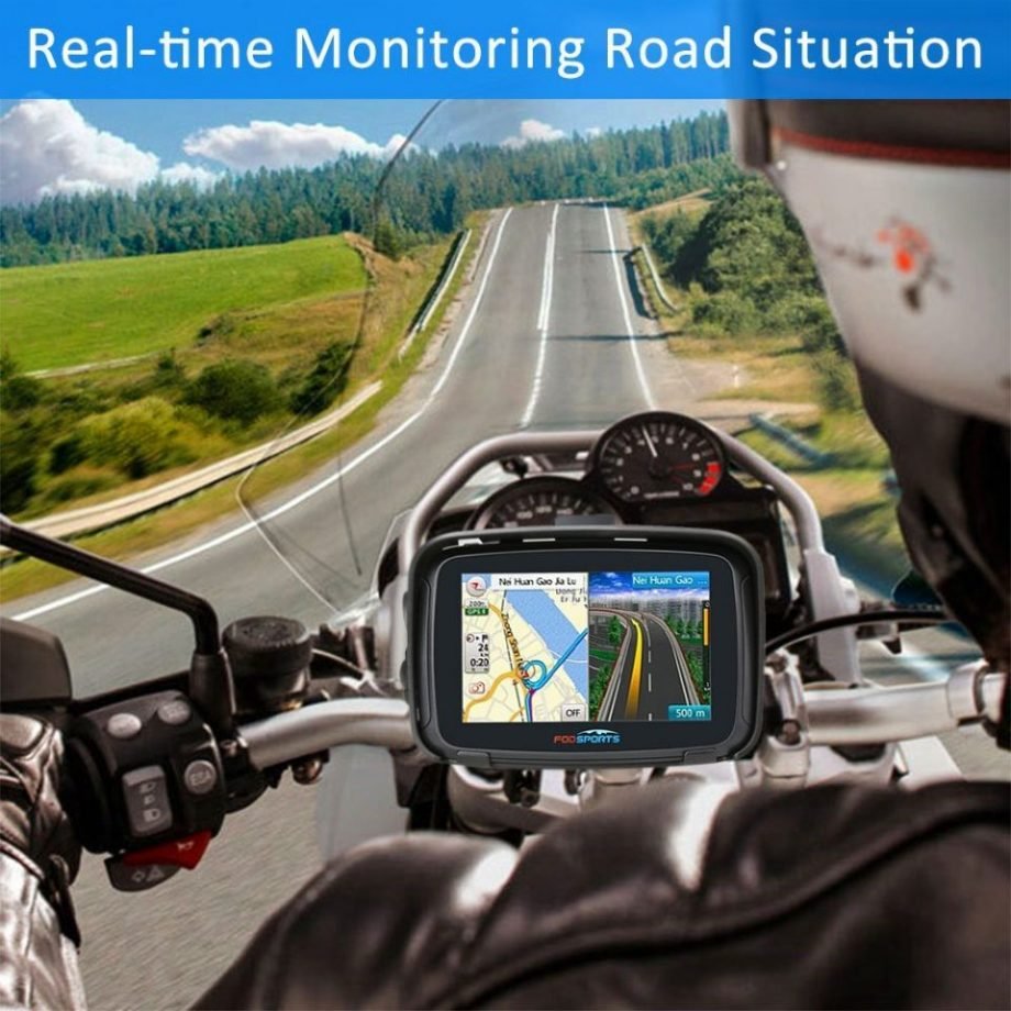 Motorcycle GPS real time monitor