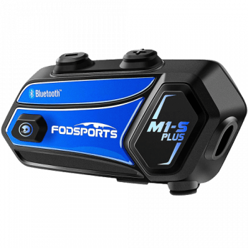 Fodsports F2-2 Riders 1000M Bluetooth 5.0 Intercomunicador,Casco de  motocicleta Auriculares,IP67 Impermeable Interfono Moto Universal  Emparejamiento
