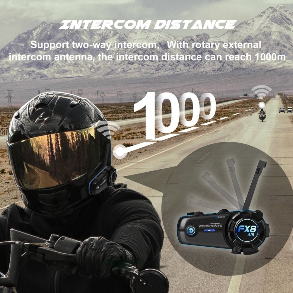 FX8 Air Helmet Intercom Dual Packs