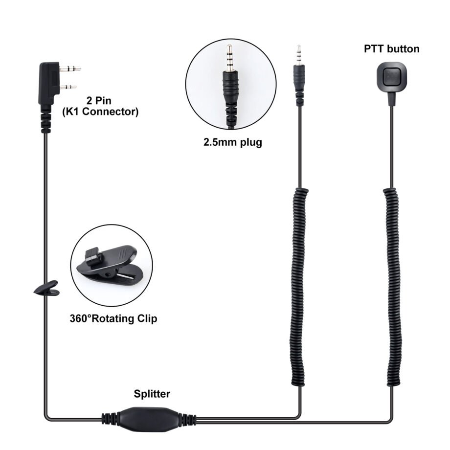 Fodsports Walkie Talkie Control Cable 4