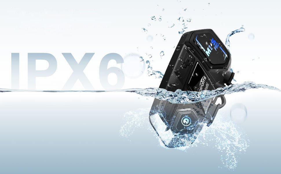 M1S Pro is waterproof to IPX6