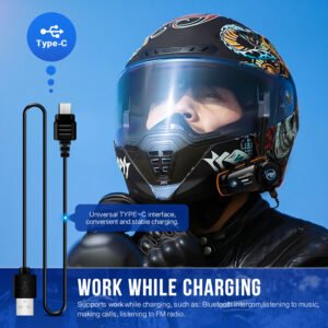 FX8 PRO Motorcycle Bluetooth Intercom | Fodsports