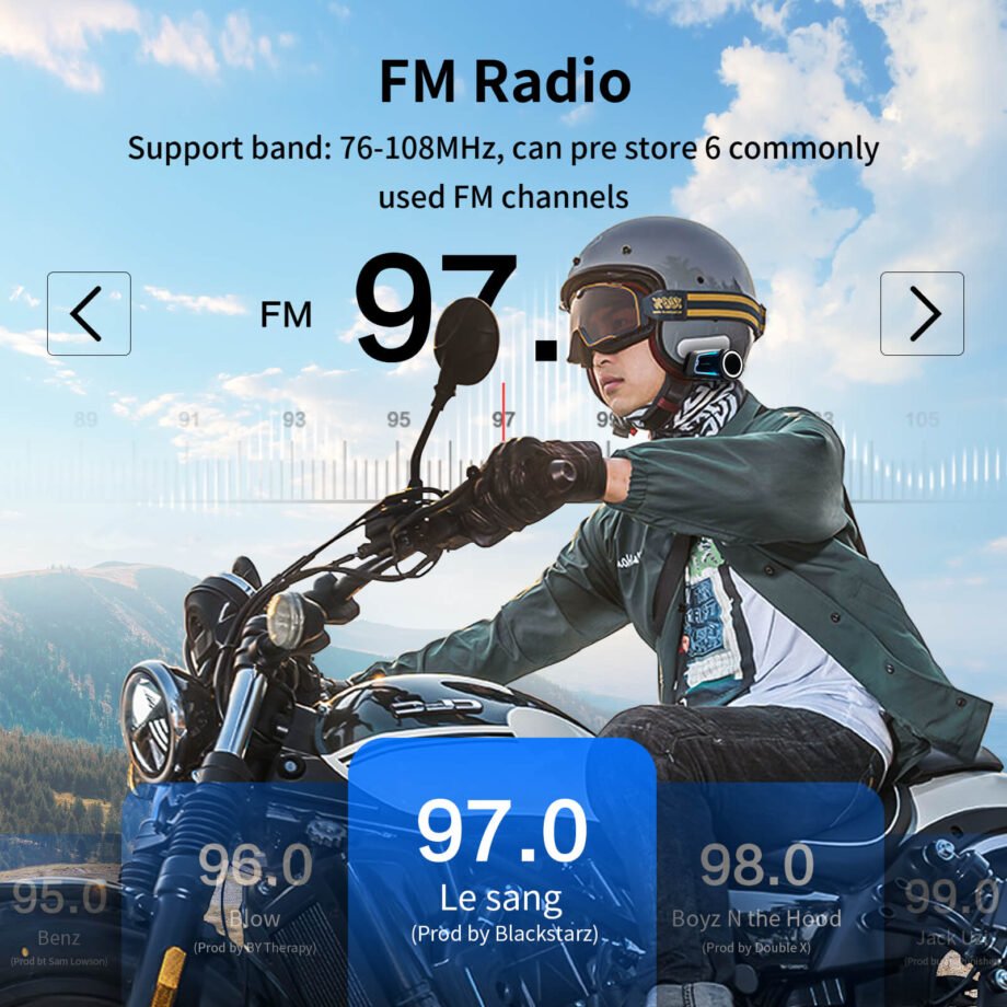 FM radio function in Fodsports FX7