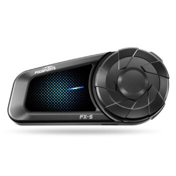 fx-s bluetooth intercom gunmetal black view