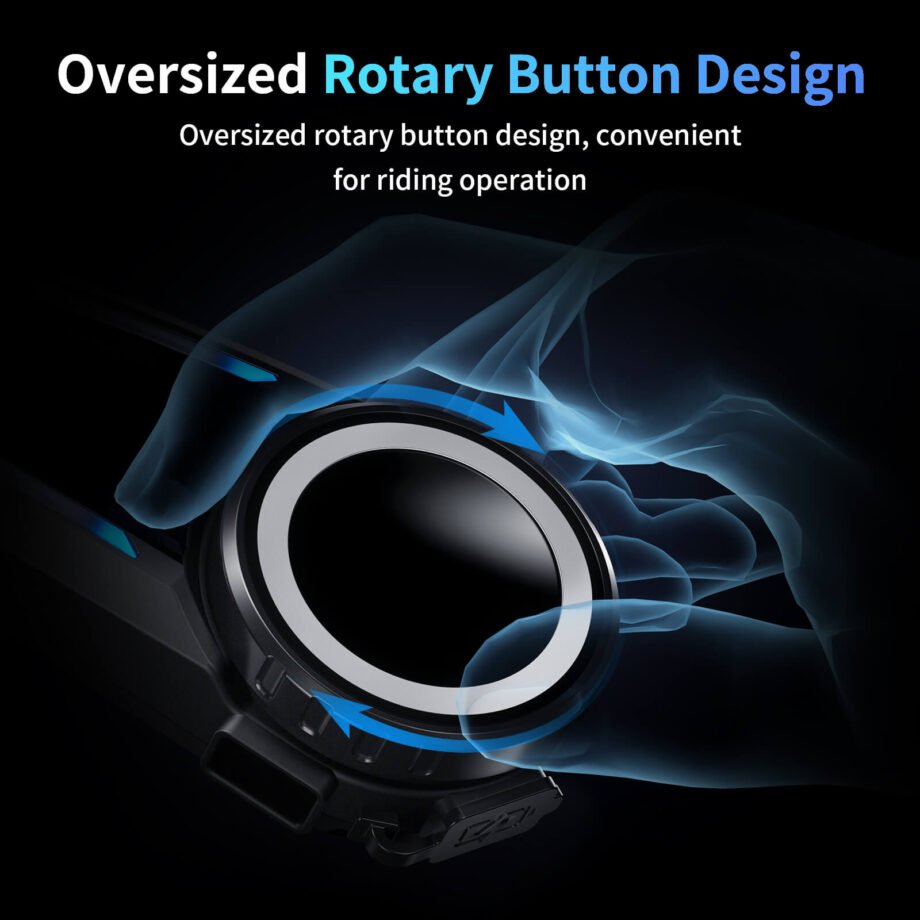 FX7 oversized rotary button design description